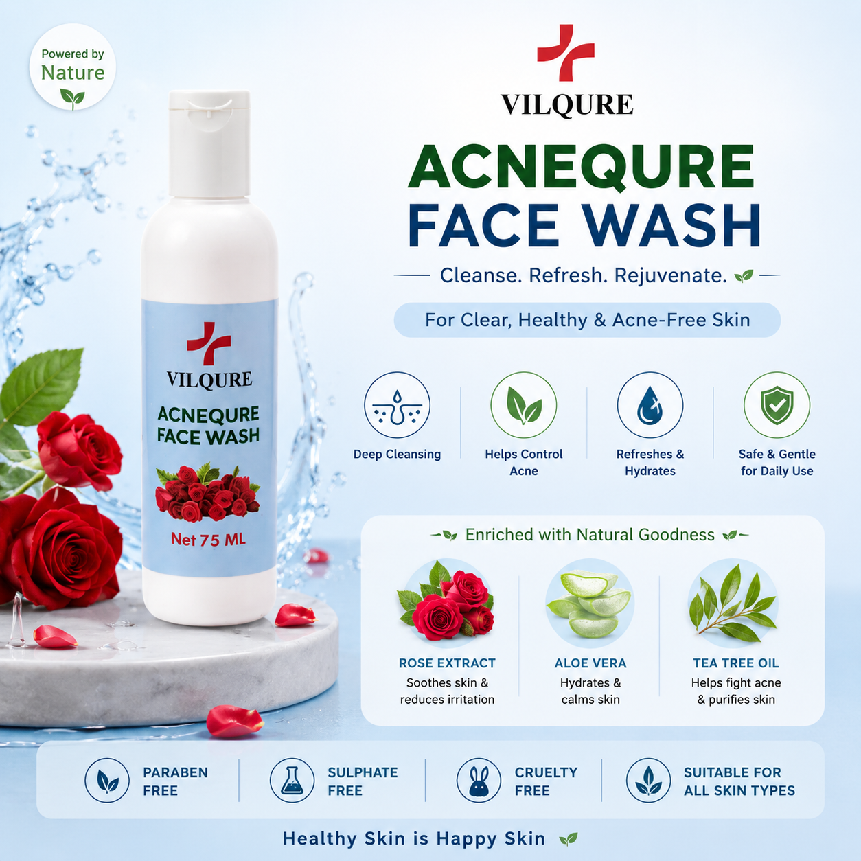 ACNEQURE FACEWASH